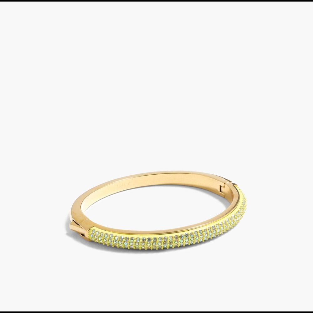 JCREW sparkle hinge bracelet